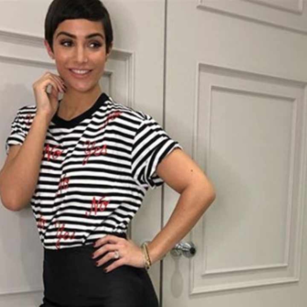 Frankie Bridge's chic dressing room renovation will inspire you to decorate