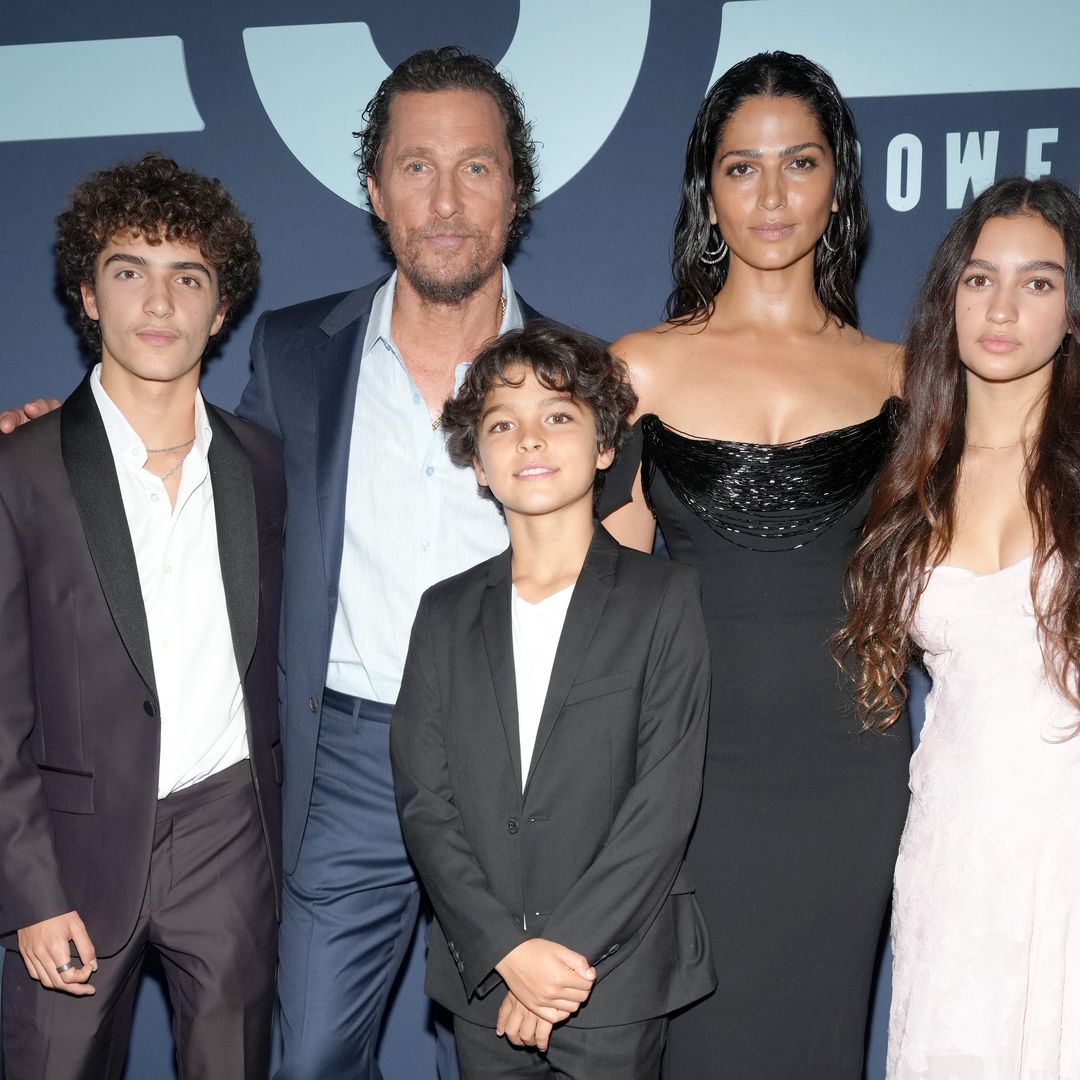 Matthew McConaughey and Camila Alves make rare appearance with all three gorgeous children on the red carpet