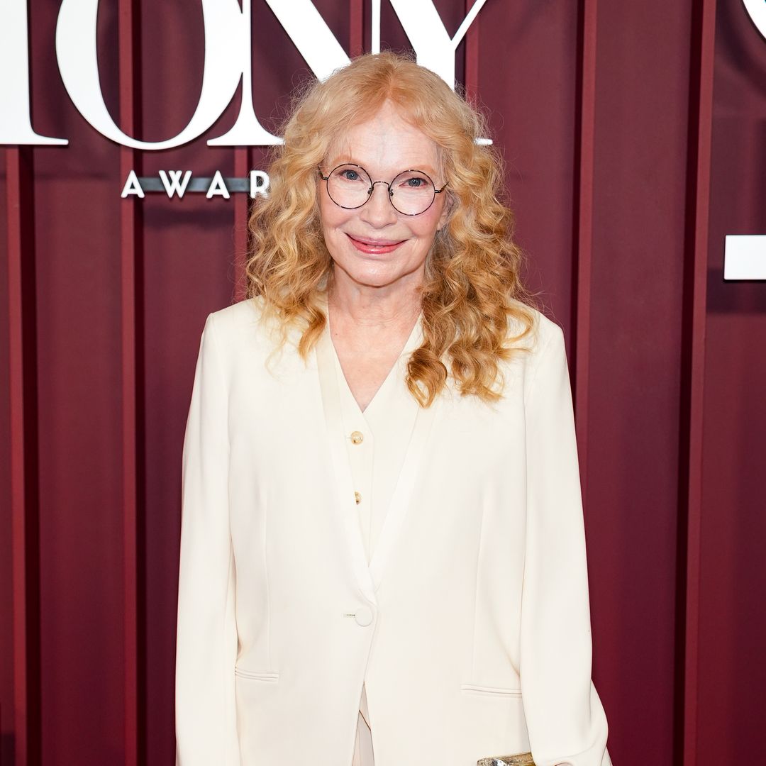 Mia Farrow attends The 78th Annual Tony Awards Red Carpet at Radio City Music Hall on June 08, 2025 in New York City
