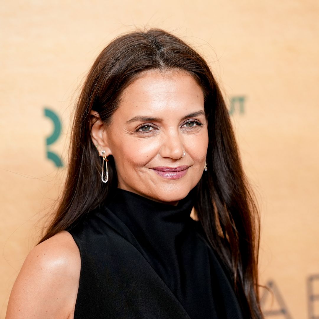 Katie Holmes' double denim ensemble is perfect for spring