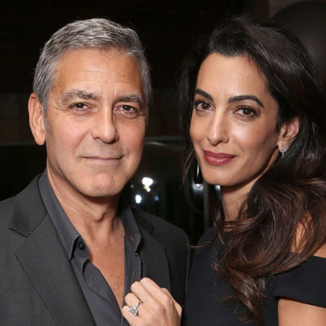 George Clooney treats wife Amal and her family to a theatre date