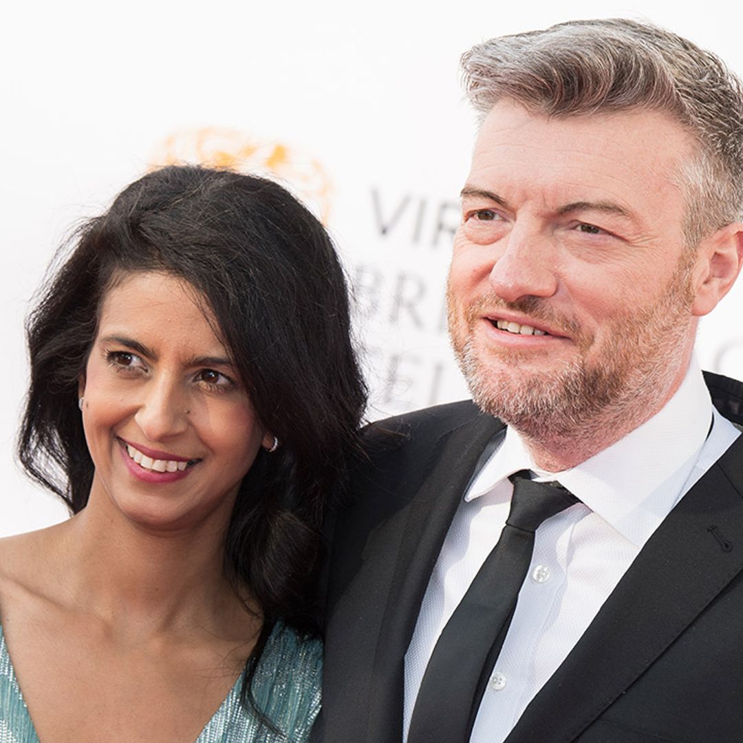 Charlie Brooker and Konnie Huq enjoy family time with sons at Glastonbury