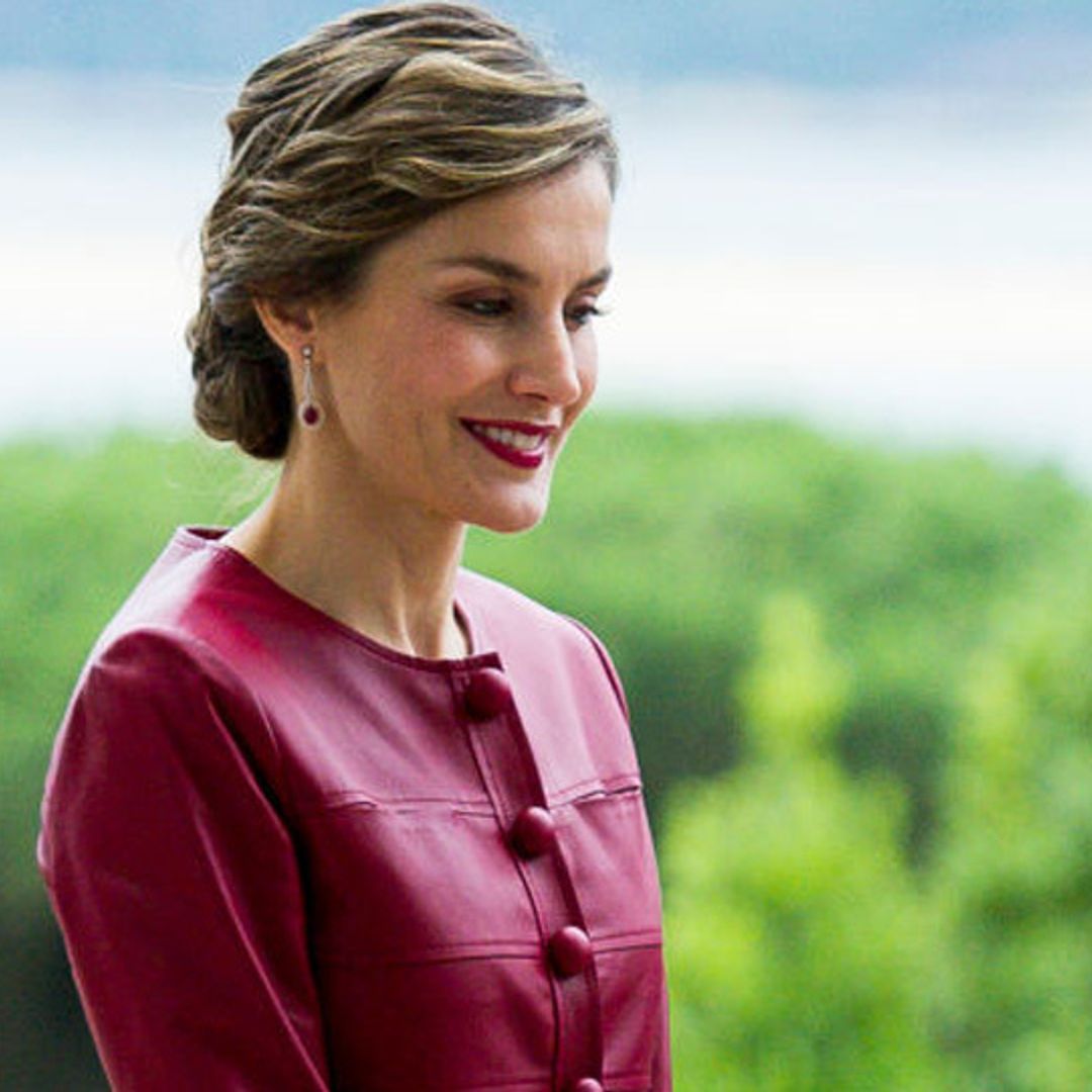 Queen Letizia of Spain loves leather: See the coolest pieces in her wardrobe