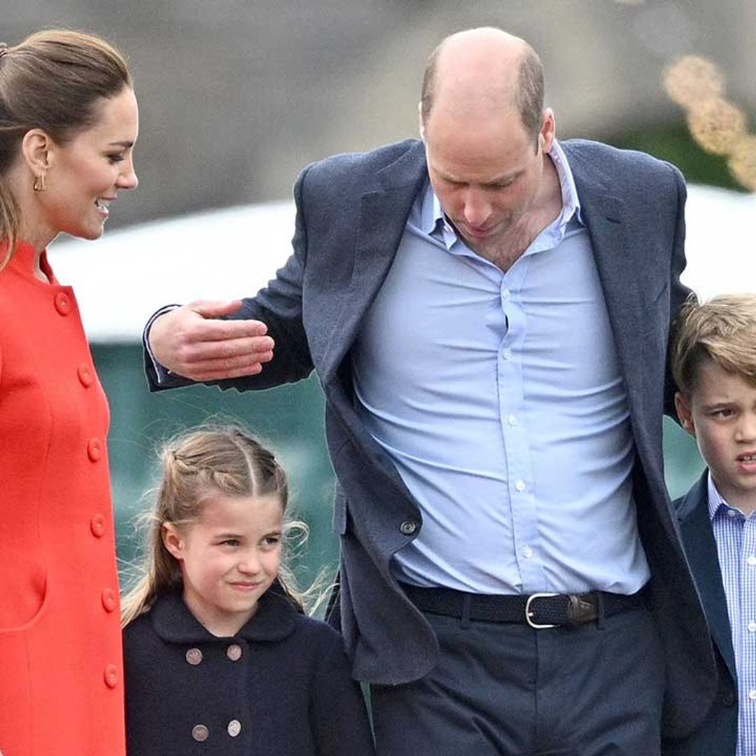 Prince William & Kate dote on George and Charlotte in Cardiff for Queen's Jubilee – best photos