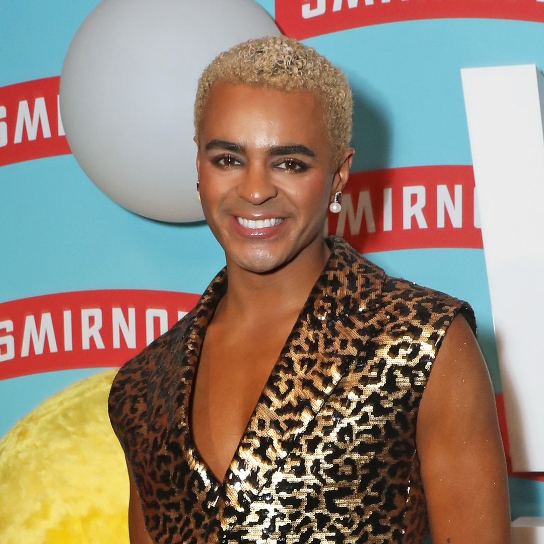 Strictly's Layton Williams dazzles in shimmering leopard print for appearance without Nikita Kumzin