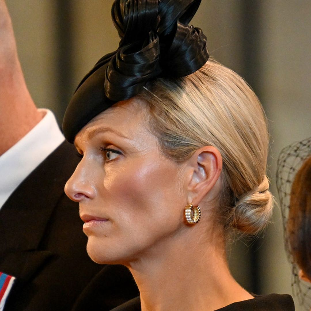 Zara Tindall looks effortlessly beautiful in statement hat for moving occasion