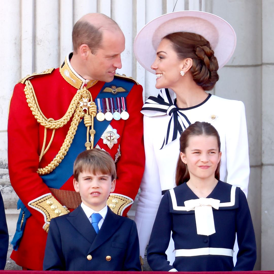 Princess Kate's 'affectionate exchange' with Prince William on palace balcony shows their 'deep and romantic bond'