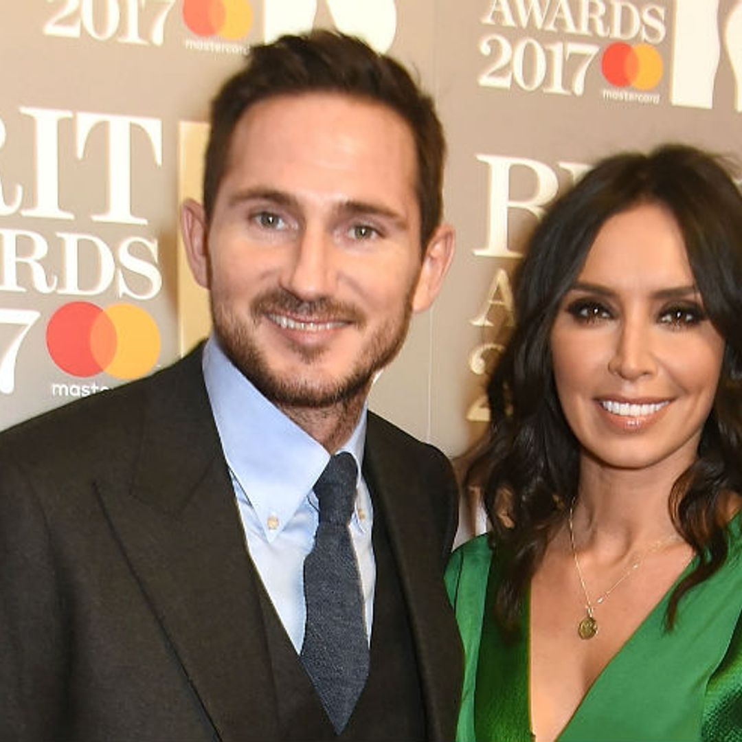 Christine Lampard dines out in style with husband Frank