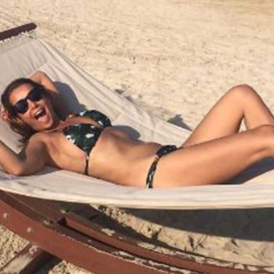 Louise Redknapp showcases incredible bikini body as she enjoys idyllic winter break after Strictly