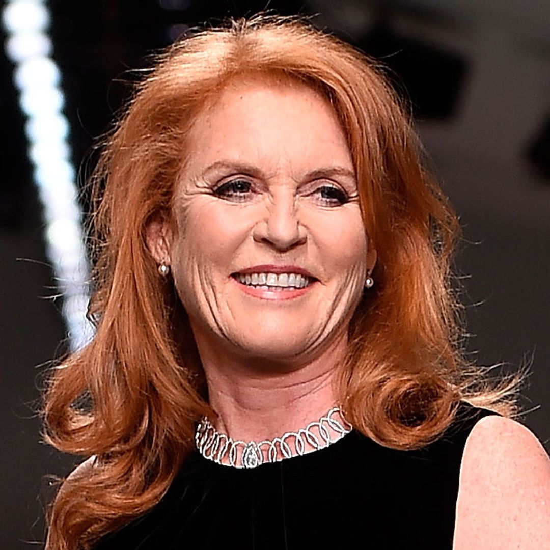 Sarah Ferguson looks unrecognisable in punk pink leather look after deleting Instagram