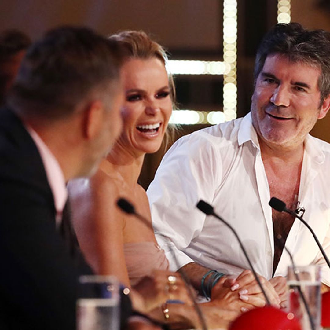 Simon Cowell left red-faced after being pressured to propose live on BGT