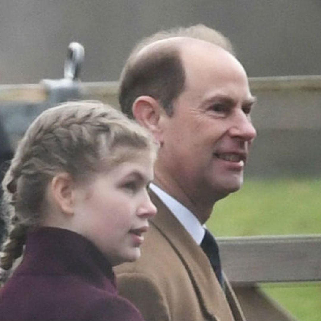 Lady Louise Windsor looks so grown up as she joins the Queen and royal family at church