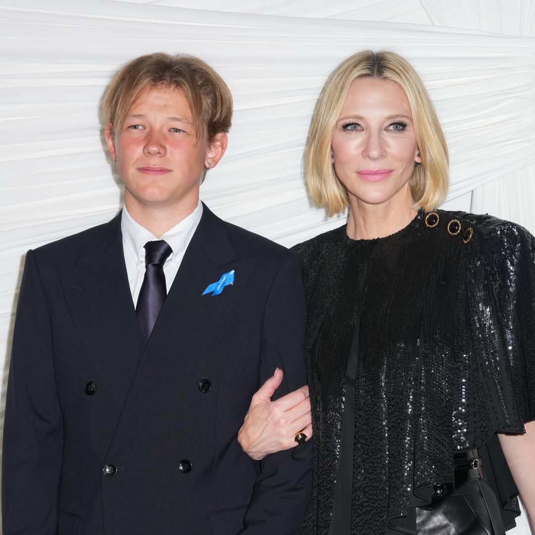 Cate Blanchett's eldest son, 22, makes rare red carpet appearance alongside mom's A-list friends