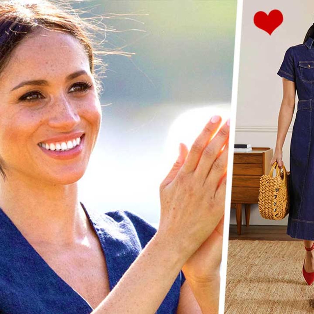 Meghan Markle's denim dress is a spring must-have – and this lookalike is royally chic