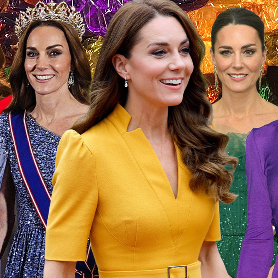 The Princess of Wales' 'Quality Street' dresses has Christmas style unwrapped