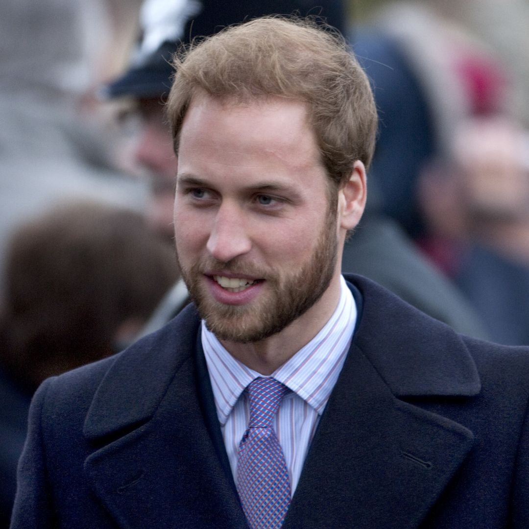 Prince William's beard is identical to his father's - and it's uncanny