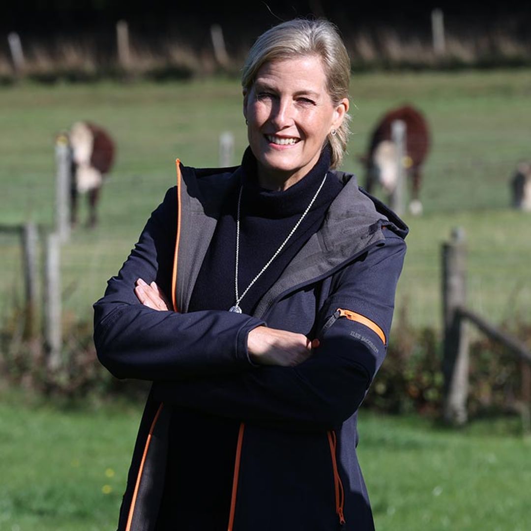 Countess of Wessex makes surprise outing to Surrey farm