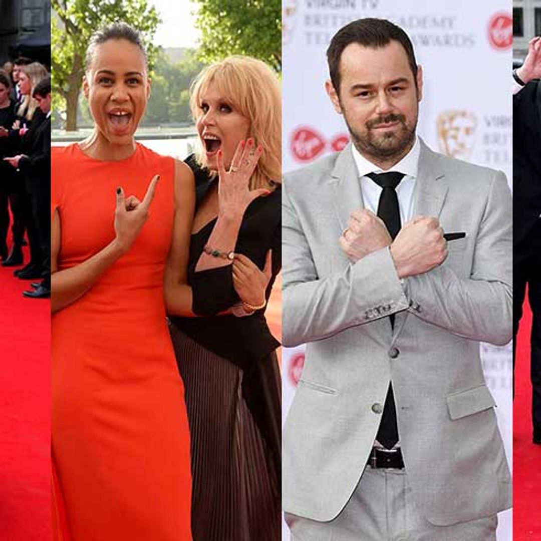 Scene stealing red carpet moments at the BAFTA TV Awards 2017