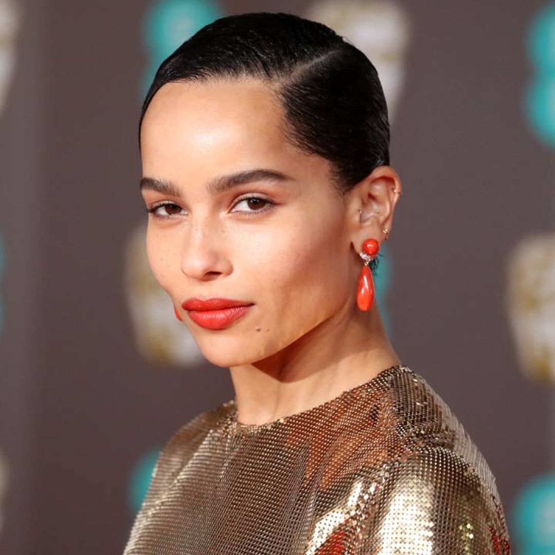 Zoe Kravitz gives a glimpse of her gorgeous living room in stunning selfie