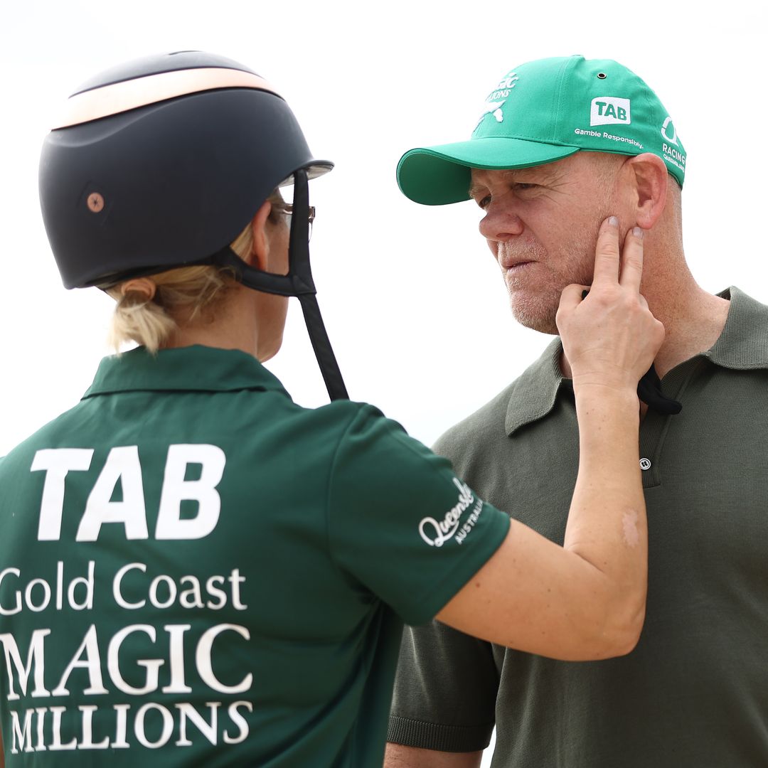 Zara Tindall puts on tactile display with husband Mike in candid photos from Australia