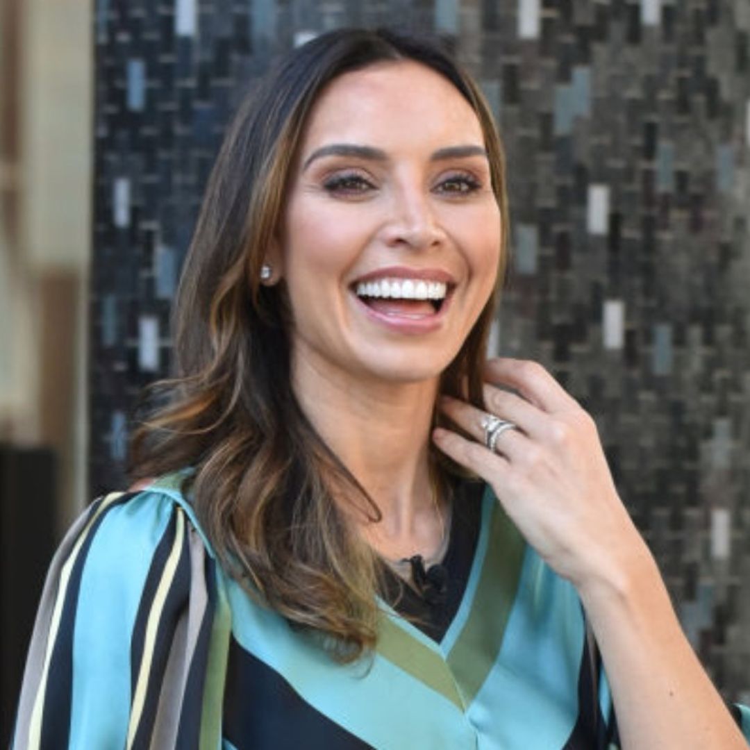 Christine Lampard's figure-hugging dress has fans swooning