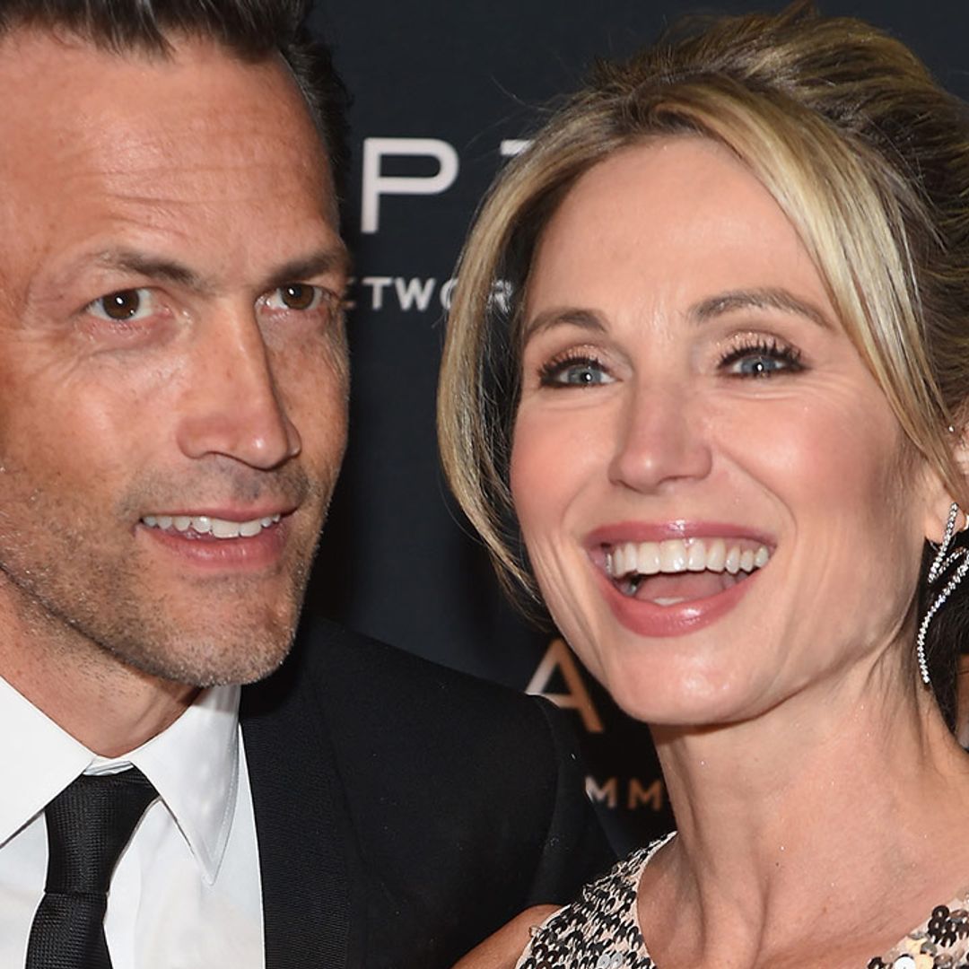 Amy Robach's ex Andrew Shue's son shares heartfelt message on Valentine's Day