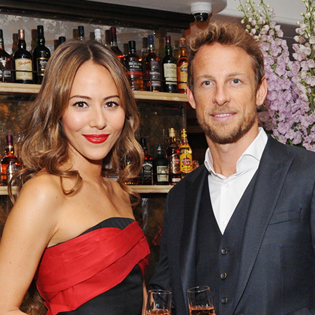 Jenson Button's ex Jessica Michibata pregnant with first baby