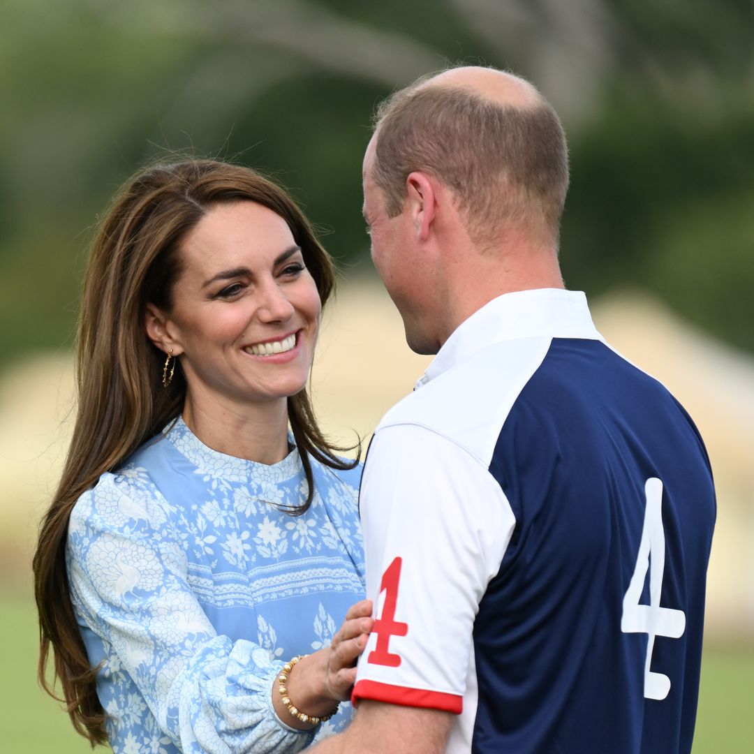 Watch: Proud Princess Kate kisses husband William after polo match win