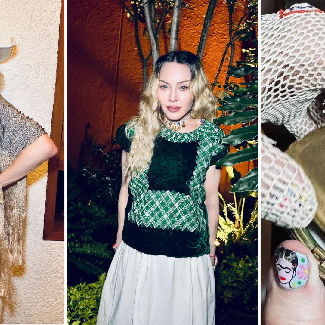 Madonna just paid tribute to her ‘eternal muse’ Frida Kahlo by trying on her clothes