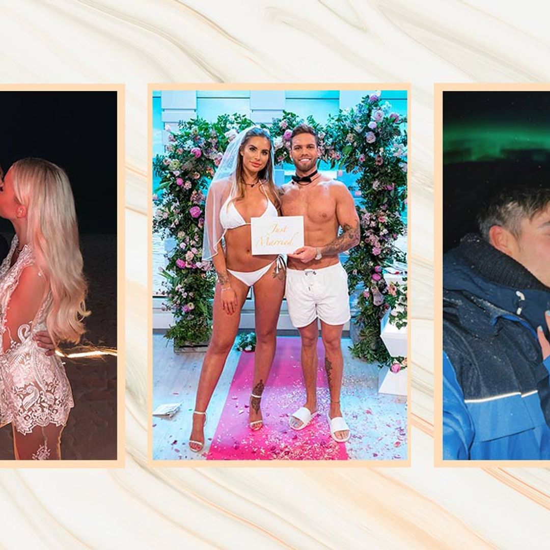 10 Love Island stars' seriously stunning weddings and engagements: Who's still coupled up?