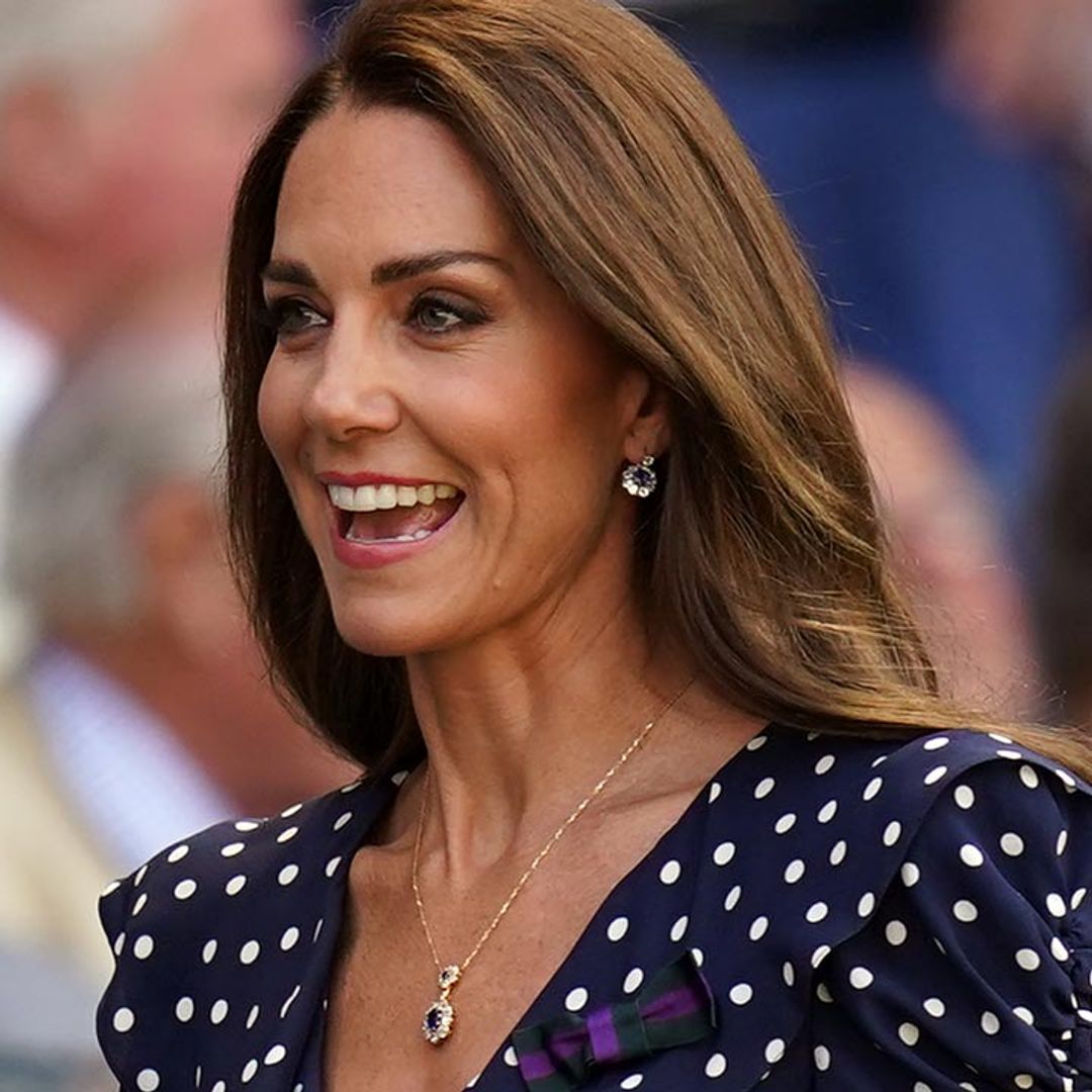 Kate Middleton's flattering Wimbledon polka dot dress has a £69 lookalike at M&S – but hurry