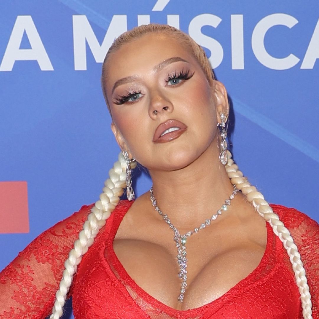 Christina Aguilera sports revealing ab-baring fashions in time for milestone moment