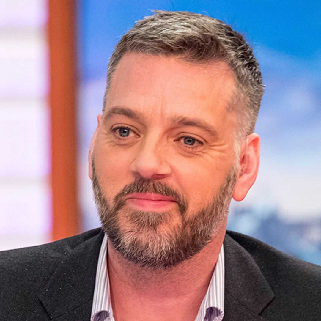 Iain Lee wears neck brace on Good Morning Britain after falling down wishing well