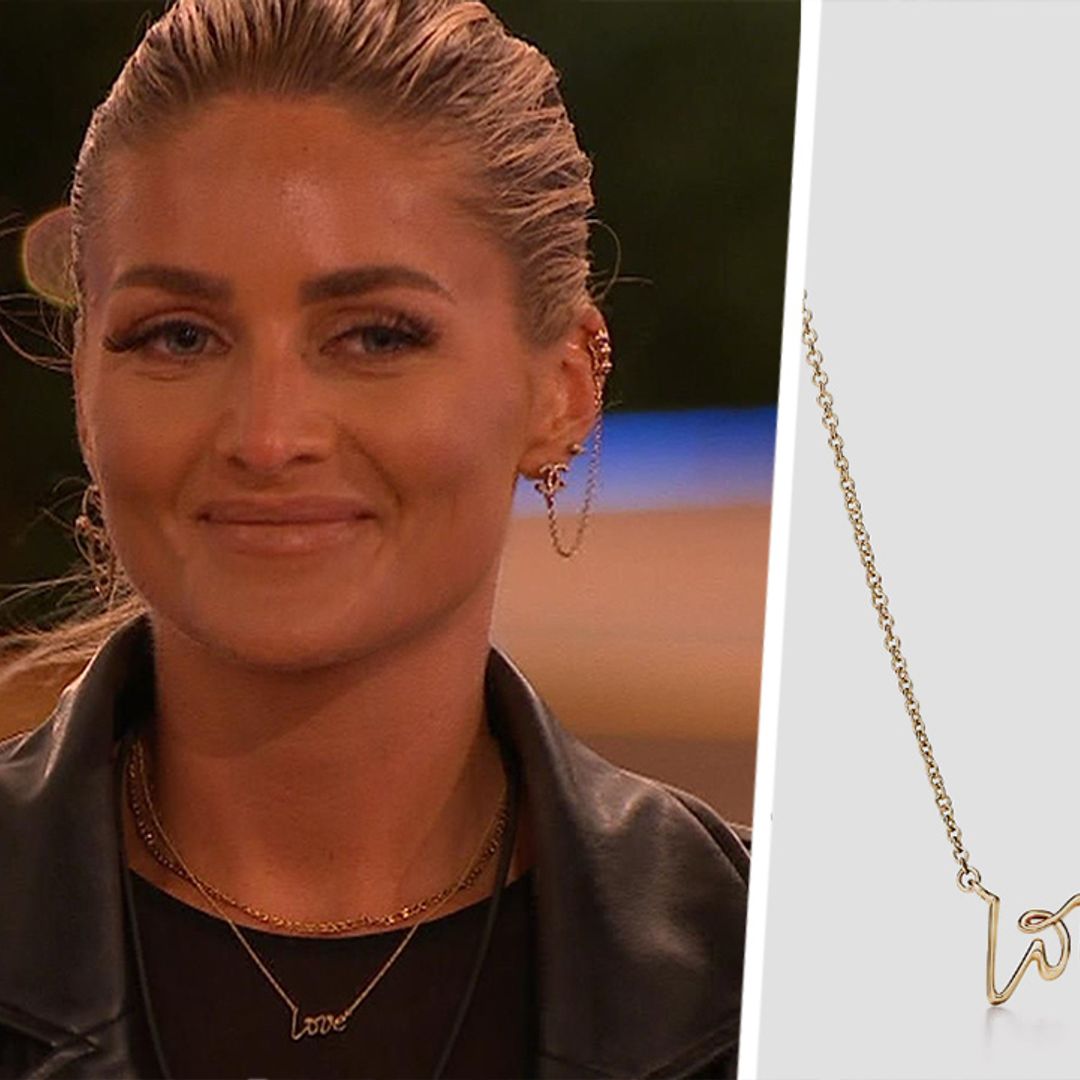 Claudia Fogarty's LOVE necklace is £700 but we've found some cheaper alternatives