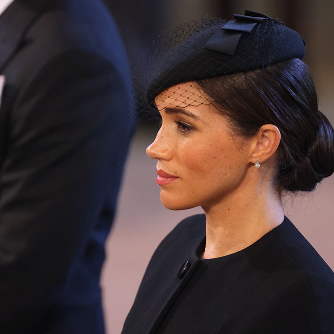 Duchess Meghan opts for much-adored wardrobe staple for the Queen's funeral