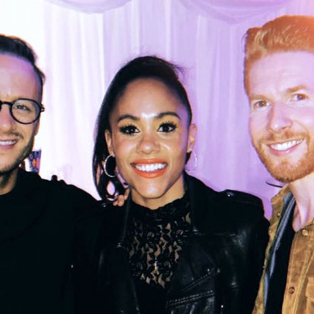 Strictly's Neil Jones and Alex Scott address reports that footballer 'prefers' to dance with Kevin Clifton