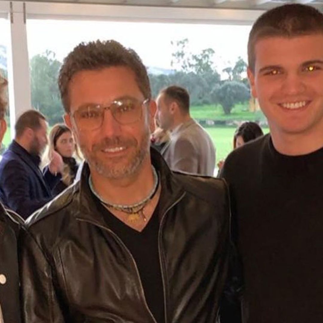 Gino D'Acampo shares rare photo of both sons during COVID-19 separation