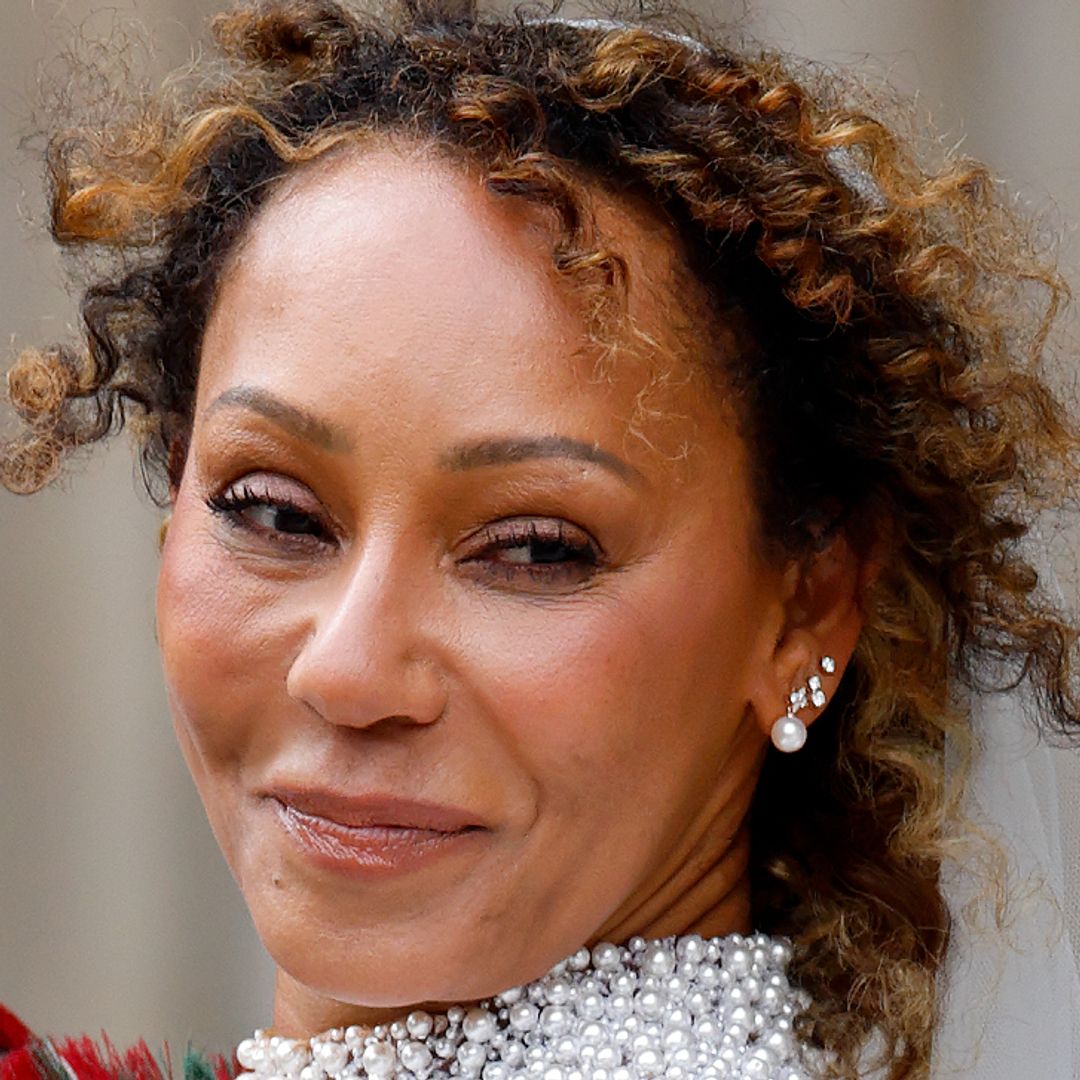 Mel B transforms into Scary Spice in micro wedding dress