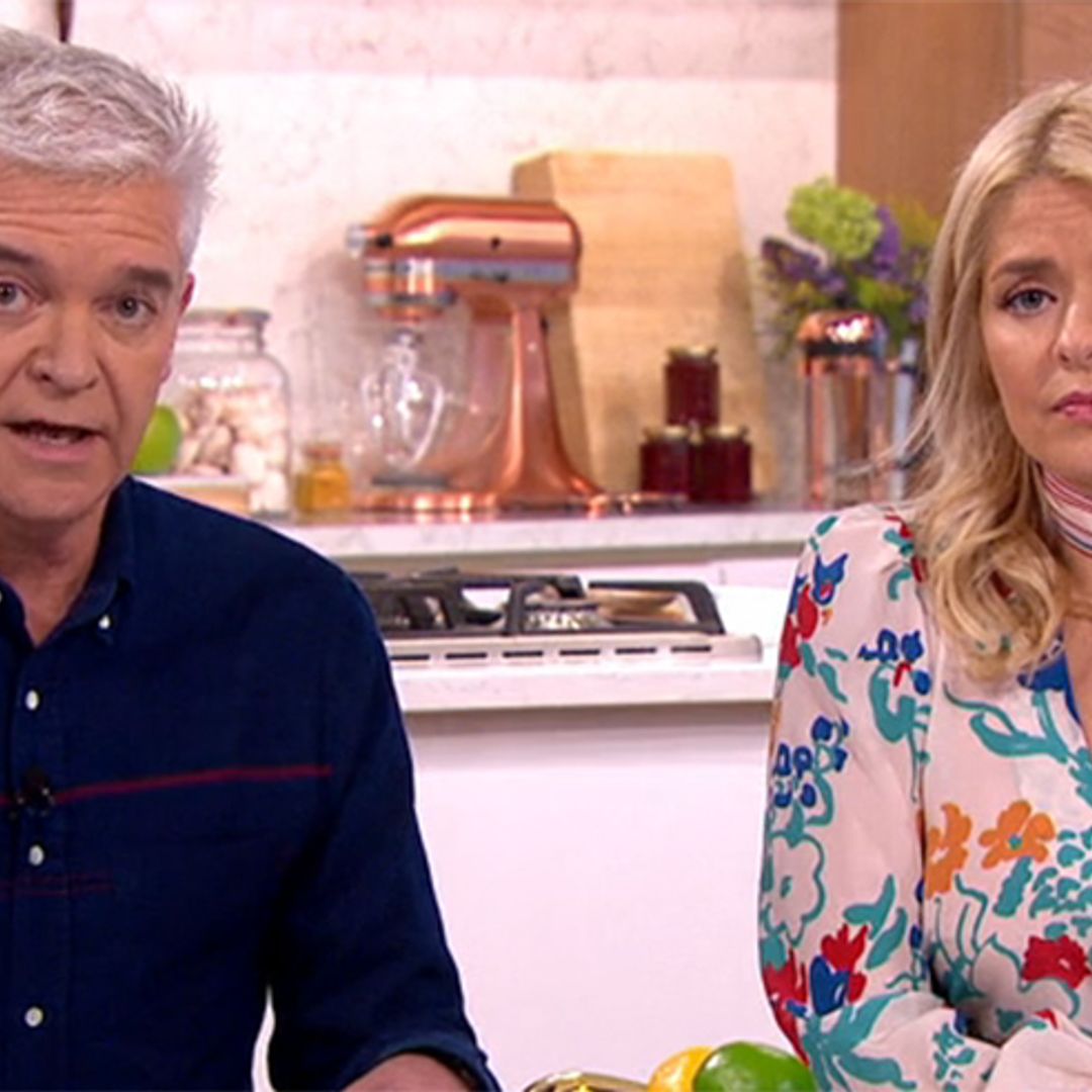 Holly Willoughby and Phillip Schofield left shocked as guest on This Morning collapses