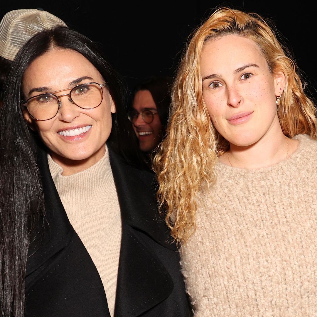 Demi Moore, 61, looks fresh-faced for surprise appearance with daughter Rumer Willis
