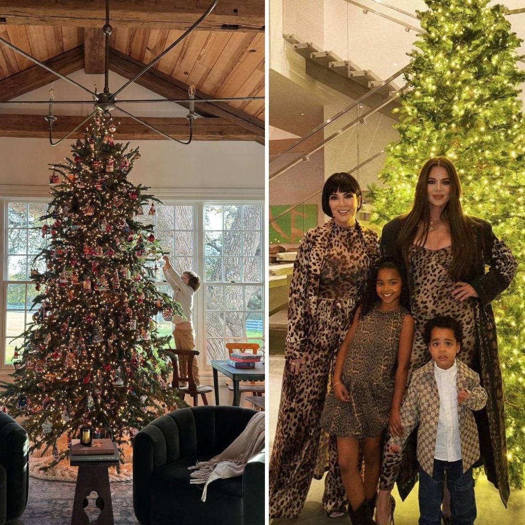 Early celebrity Christmas trees: Joanna Gaines, Kourtney Kardashian, more