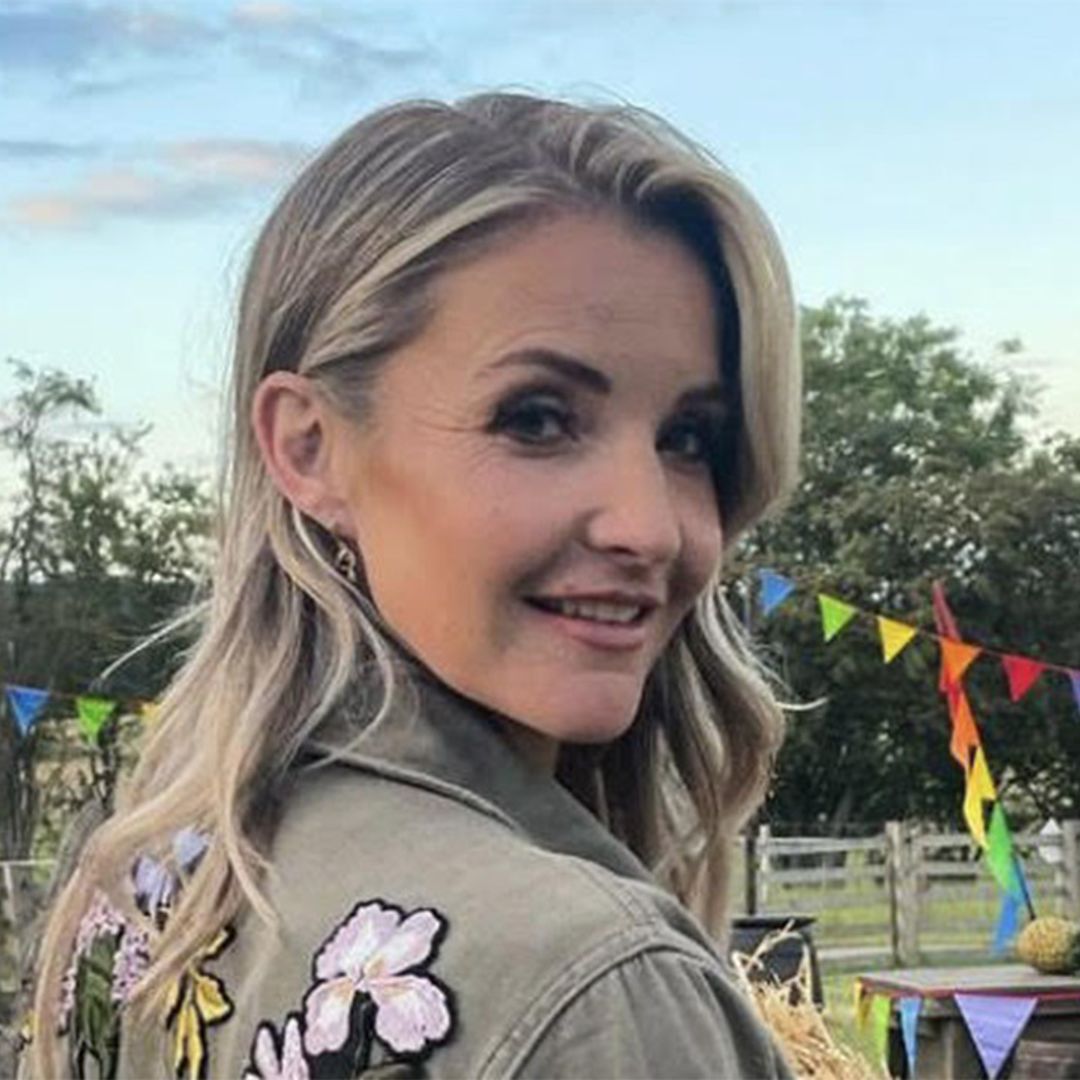 Helen Skelton is a festival goddess during special family day out
