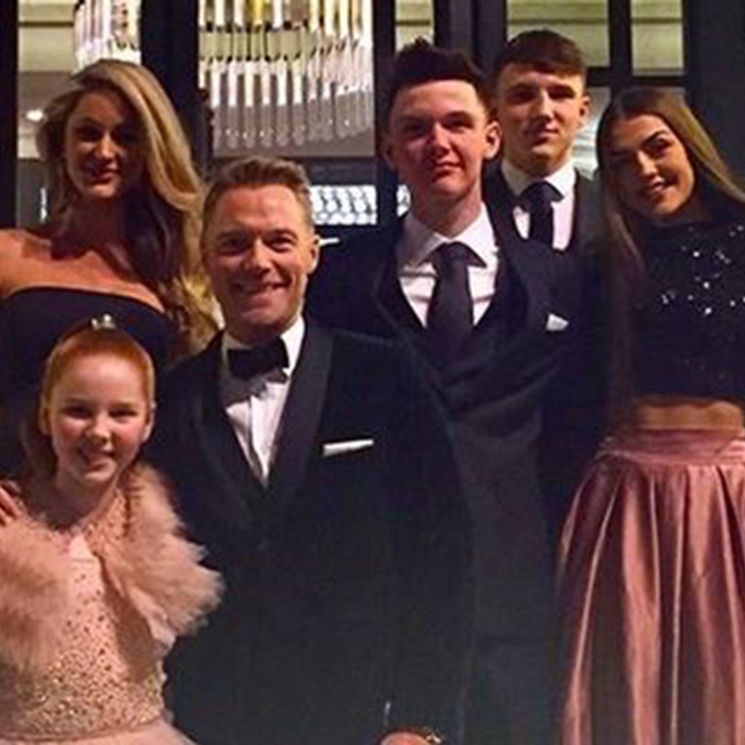Ronan Keating shares beautiful family picture as he enjoys night out with wife Storm