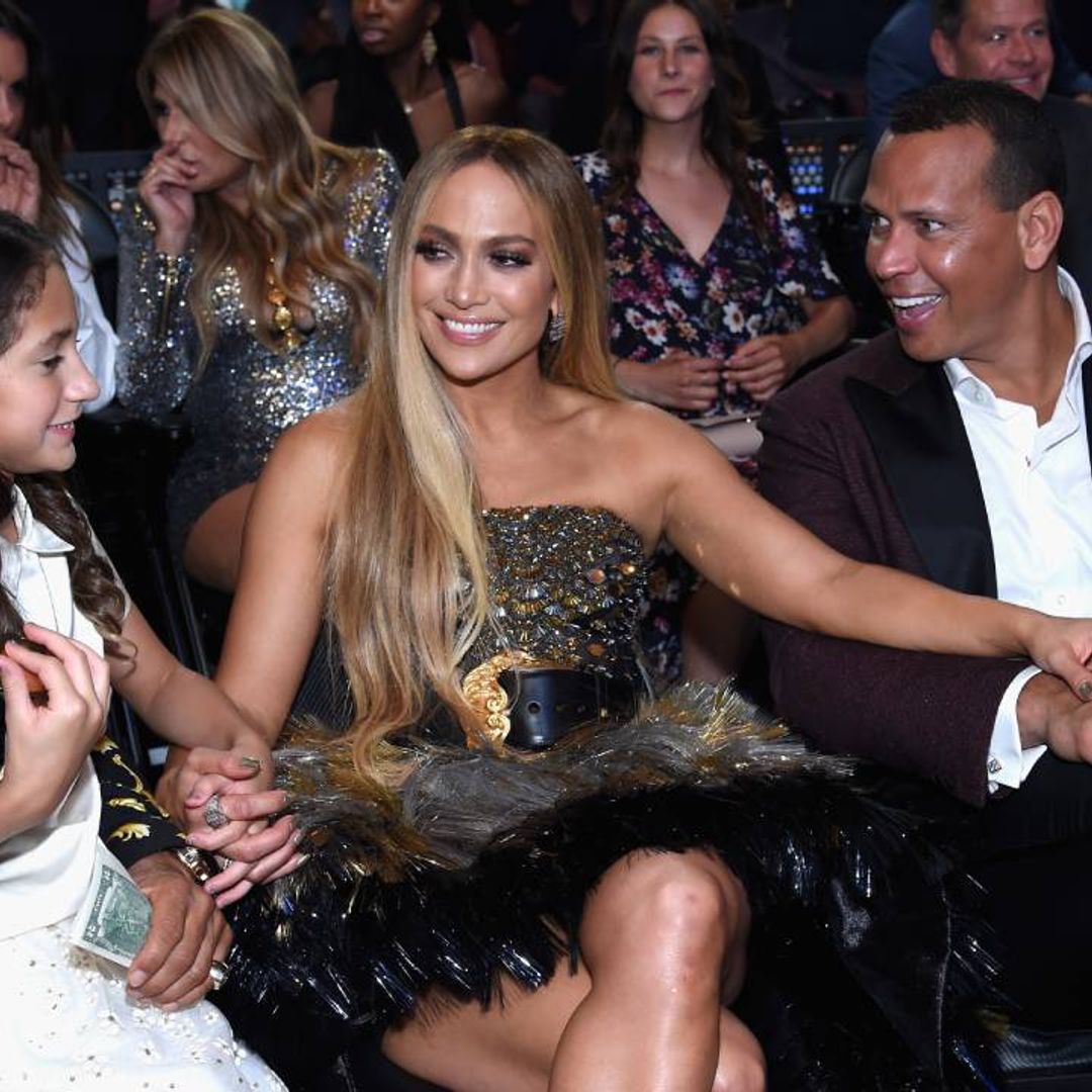 Jennifer Lopez gives rare glimpse into family life as she visits daughter Emme's school