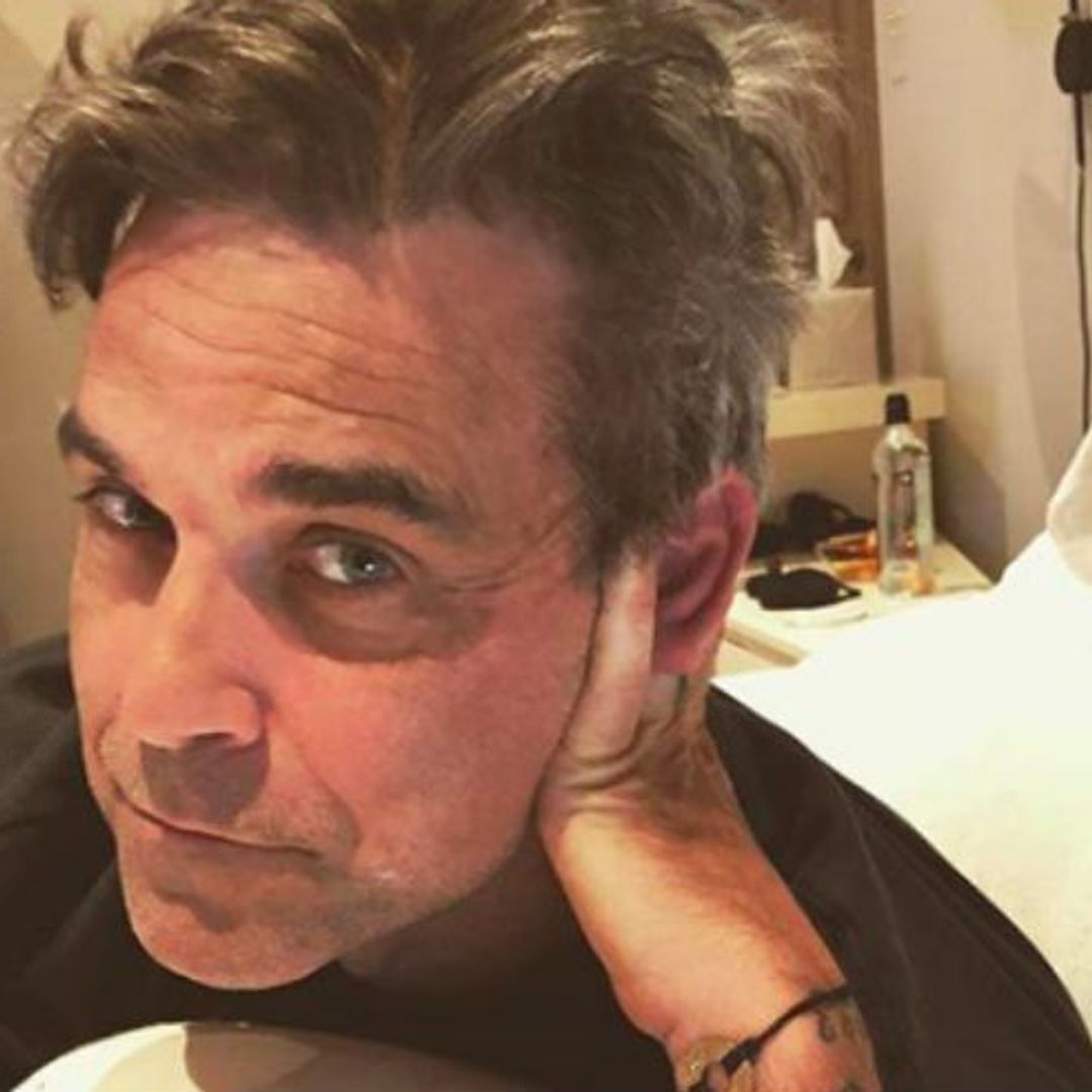 Robbie Williams' wife Ayda gives glimpse inside London home after return to UK for royal wedding