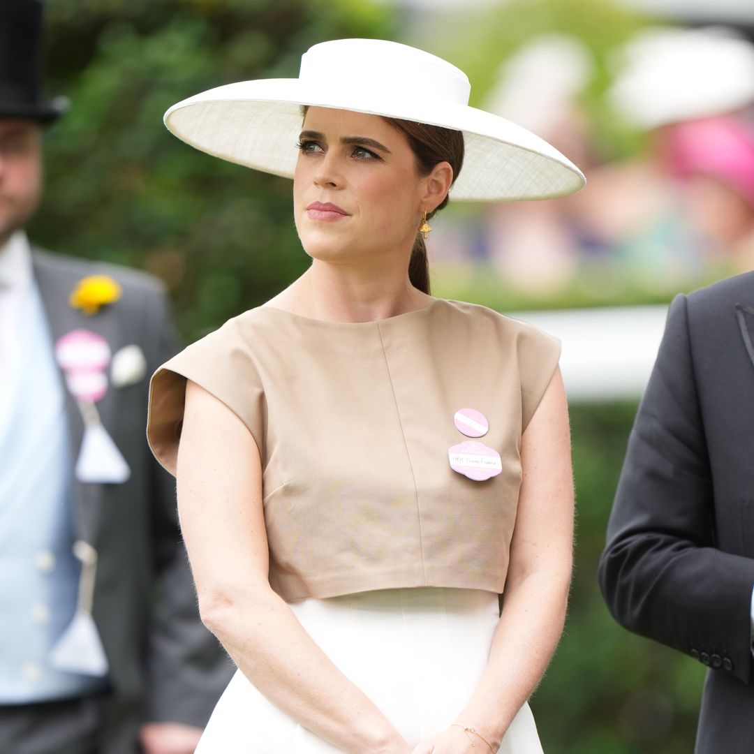 Princess Eugenie 'defies' rules at Ascot 2025 - wearing a crop top