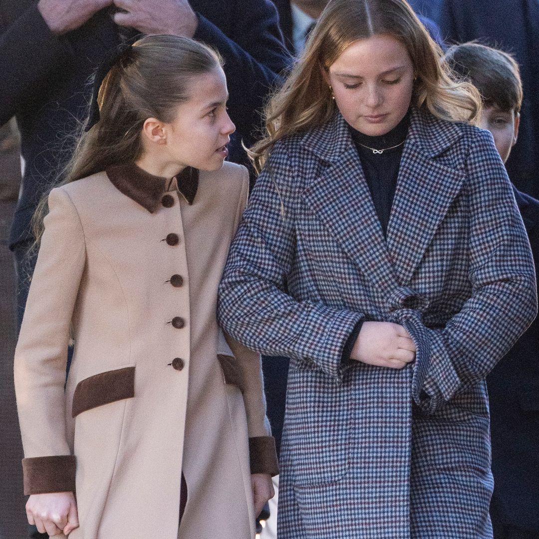 Princess Charlotte and Mia Tindall's cousin bond can't go unnoticed in adorable Christmas photos