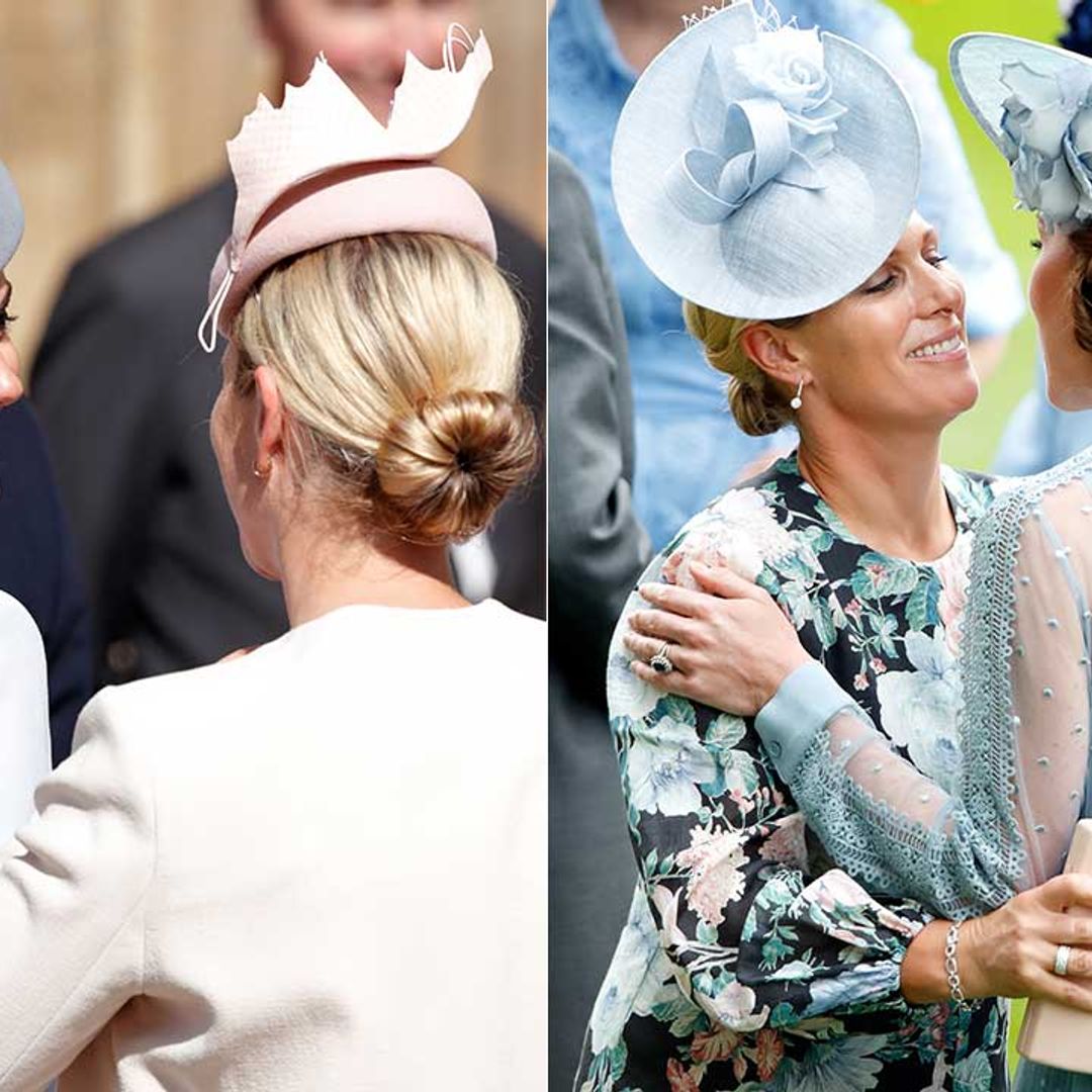10 photos that show Princess Kate and Zara Tindall's sweet bond