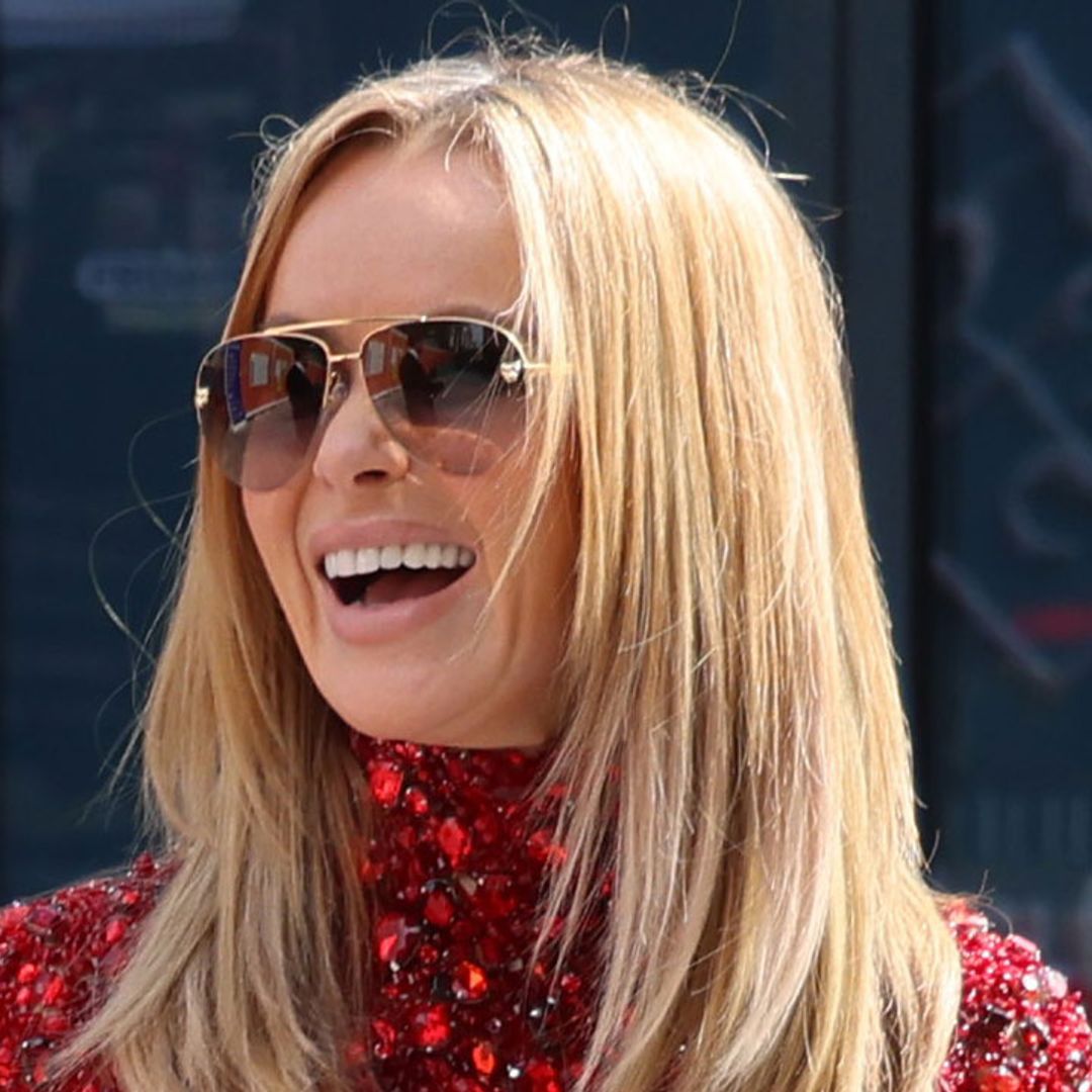 Amanda Holden is a disco queen in dazzling mini dress - and fans are swooning