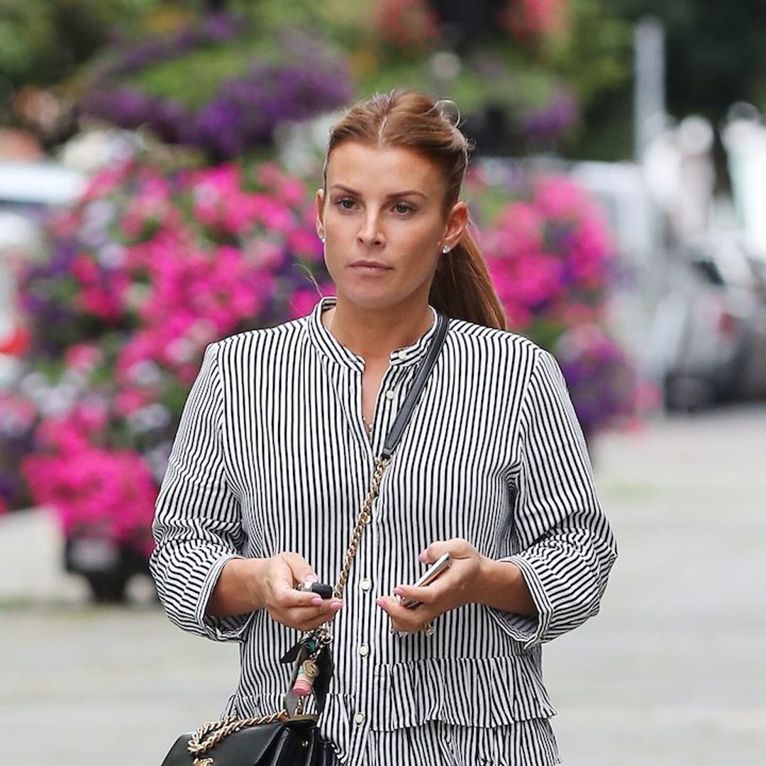 Coleen Rooney spotted buying Valentine's Day balloons amid Wayne Rooney party pictures
